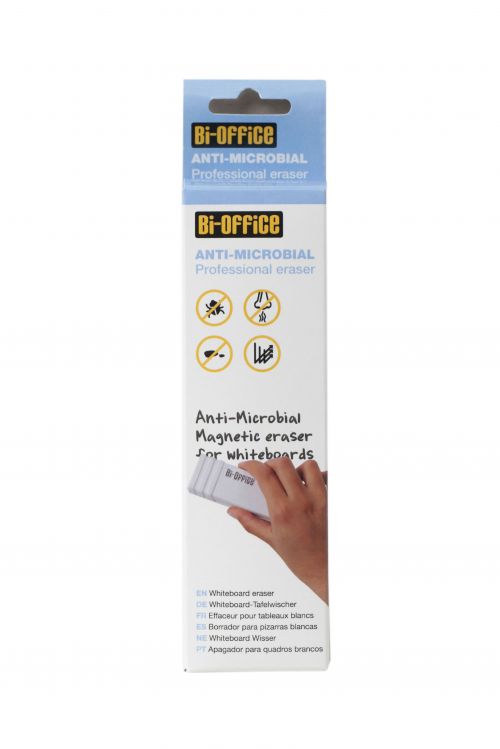 Bi-Office Anti-Microbial Professional Magnetic Whiteboard Eraser BAA0111