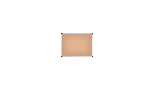 Bi-Office Maya Noticeboard Aluminium Frame 600x450mm Cork CA021170