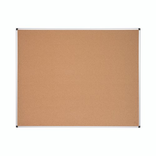 Bi-Office Maya Cork Noticeboard Aluminium Frame 2400x1200mm - CA211170