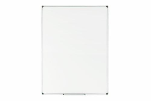 44094BS | Bi-Office Maya ceramic Whiteboard is an user friendly board that brings life into your meetings, lessons, conferences and training sessions. This medium sized whiteboard is perfect for daily use in every room for constant changes in information and team meetings. Its magnetic ceramic surface can withstand the most demanding uses and is perfect to write, erase and re-write information as well as to post notes with magnets.