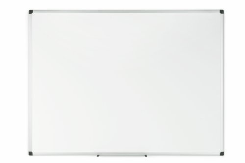 Bi-Office Maya Magnetic Enamel Whiteboard Aluminium Frame 1200x900mm - CR0801170 Drywipe Boards 44094BS