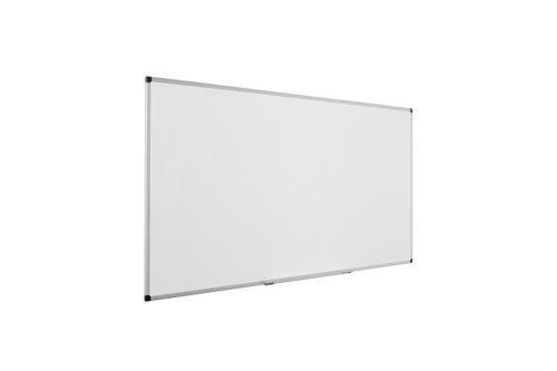 Bi-Office Maya Magnetic Enamel Whiteboard Aluminium Frame 1800x900mm - CR1101170 Drywipe Boards 73137BS