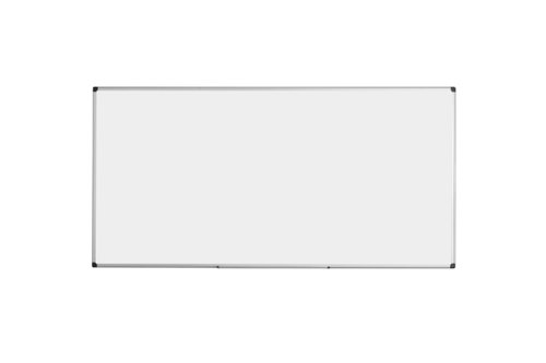 Langstane Magnetic Enamel Drywipe Board (with pen tray) 1800x900mm White CR1101170