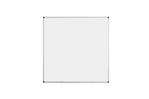 Langstane Magnetic Enamel Drywipe Board (with pen tray) 1200x1200 White CR1701170