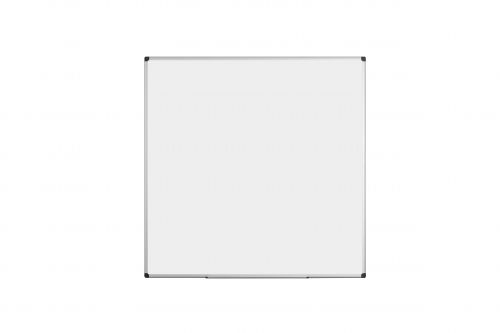 Bi-Office Maya Magnetic Enamel Whiteboard Aluminium Frame 1200x1200mm - CR1701170 Drywipe Boards 44122BS