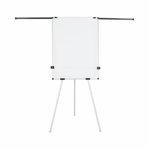 Bi-Office Earth Kyoto Tripod Easel With Magnetic Paper Roll Kit and Extendable Arms 700x100mm - EA144061731
