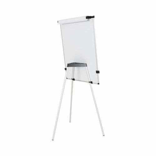 Bi-Office Earth Kyoto Tripod Easel With Magnetic Paper Roll Kit and Extendable Arms 700x100mm - EA144061731 Flipchart Easel 25731BS