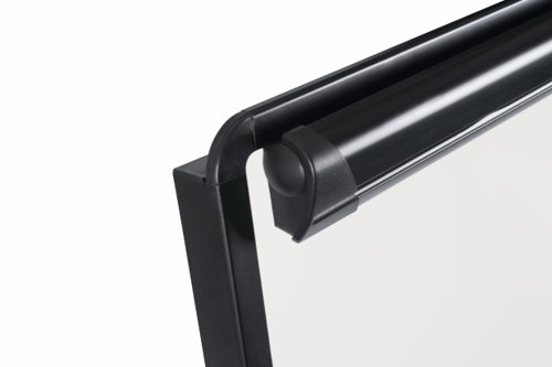 Bi-Office Footbar Flipchart Easel Non Magnetic 700x1000mm Black - EA2300007  73172BS