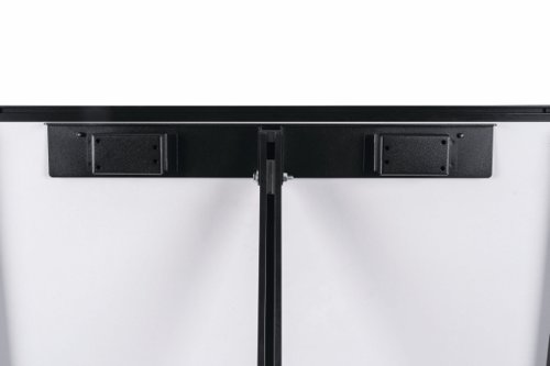 Bi-Office Footbar Flipchart Easel Non Magnetic 700x1000mm Black - EA2300007