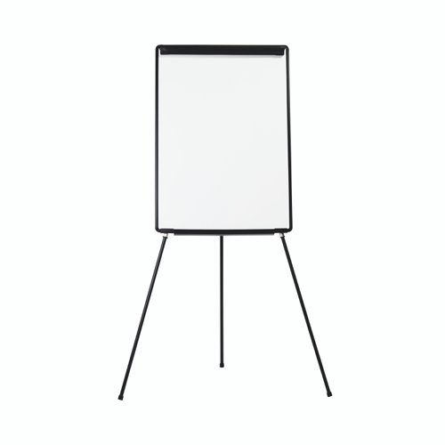 Bi-Office Economic Tripod Flipchart Easel Non Magnetic 600x850mm Black - EA4600475