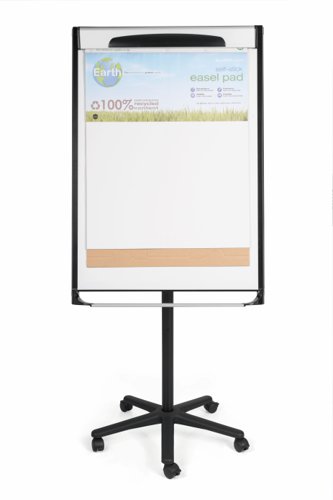 Bi-Office Mastervision Magnetic Mobile Easel Black 70x100cm EA48066720