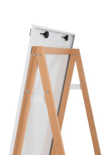 Bi-Office Archyi Angolo Mobile Magnetic Easel 750x1850mm White - EA5906375 55700BS Buy online at Office 5Star or contact us Tel 01594 810081 for assistance
