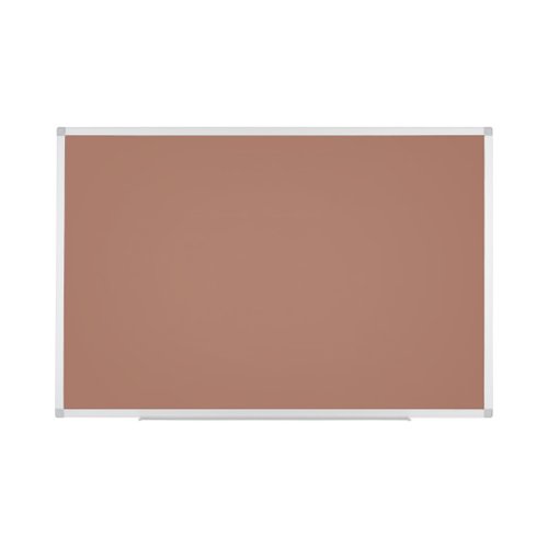 Ayda Magnetic Chestnut Board - 900 x 600mm - Lacquered Steel Surface - Aluminium Frame