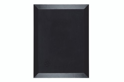45466BS | The Bi-Office Kamashi Noticeboard is a decorative and functional board, perfect for small offices and living home spaces. The black wrap of the Kamashi frame, inspired by the Japanese traditional tea tray will provide sophistication and is a perfect match for any elegant space. The notice board surface is perfect to display information. Thanks to the smooth softouch foam surface, attaching your notes, pictures or memos are easy with the help of a push pin.Combine Kamashi boards and build a gallery wall.