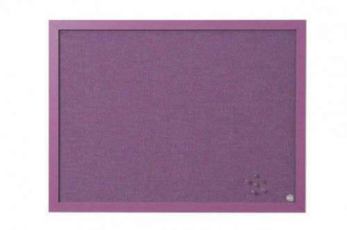 Bi-Office Lavender Purple Notice Board 60x45