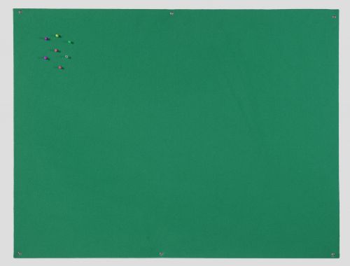 Bi-Office Green Felt Noticeboard Unframed 900x600mm - FB0744397 Pin Boards 45515BS