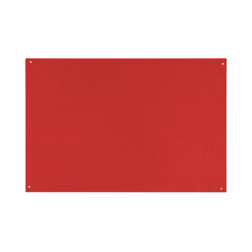 Unframed Red Felt Noticeboard 180x120cm