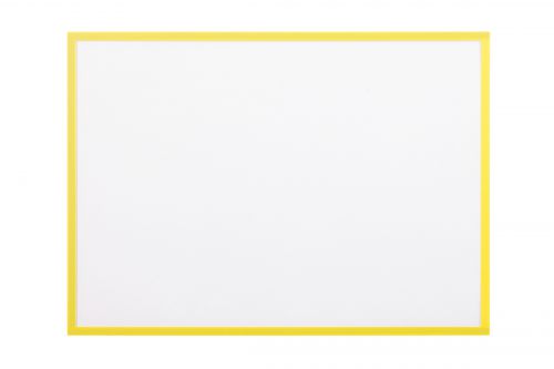 Bi Office Adhesive Document Holder Yellow A4