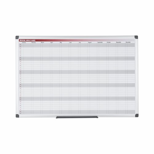 BiOffice Magnetic 52Week Annual Planner 900 x 600 mm