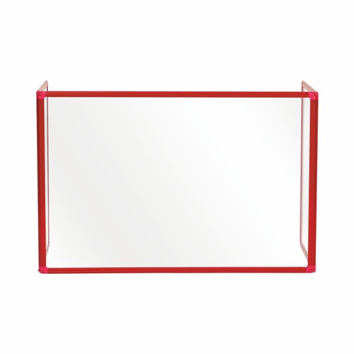 Bi-Office Trio Glass Board 600mm 900x600Rd Alu Frm