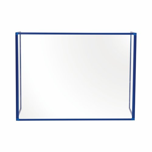 Bi-Office Trio Glass Board 900mm 1200x900Bl Alu Frm