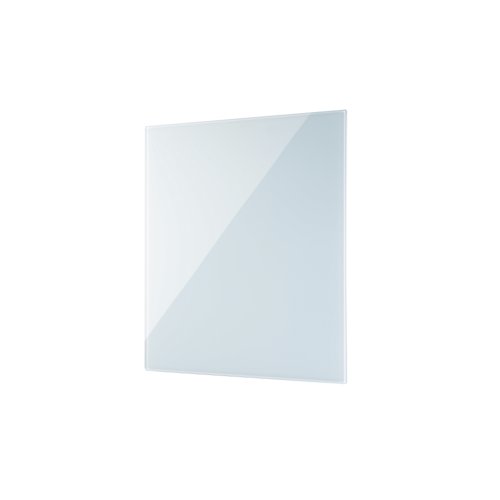 Bi-Office Magnetic Glass Whiteboard Memo Tile 480x480mm White - GL150101 45662BS