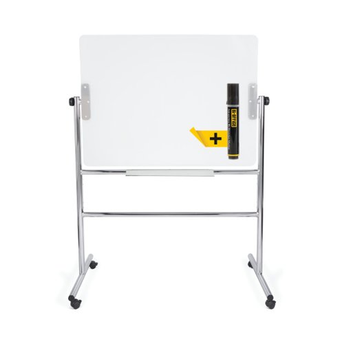 Glass Magnetic Revolving Board 120x90cm