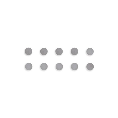 Round Magnets 25 mm, Grey, Pack 10