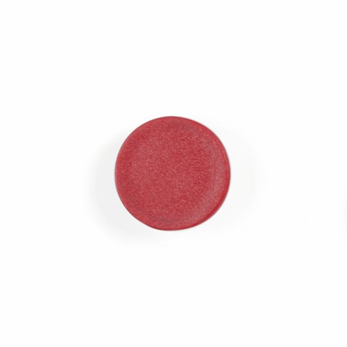 Bi-Office Round Magnets; 35mm; Red; Pack of 10