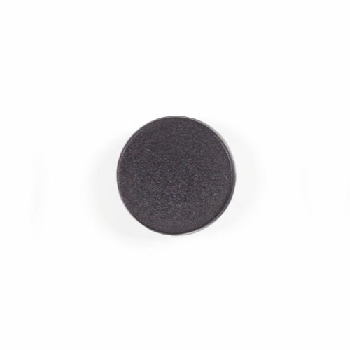 Bi-Office Round Magnets; 35mm; Black; Pack of 10