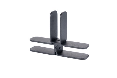 Archyi Sculpo Board ''T'' Shape Connector; Black Colour; 13x3x9cm
