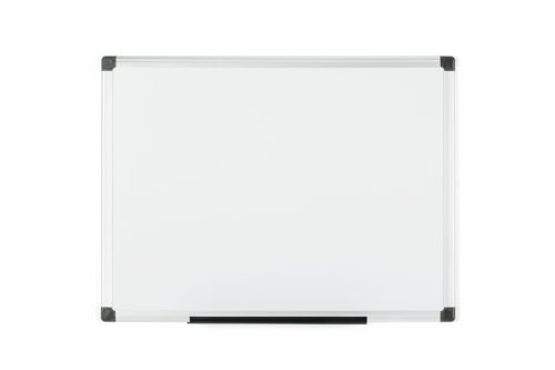 Langstane Magnetic Steel Drywipe Board (with pen tray) 600x450mm White MA0207170
