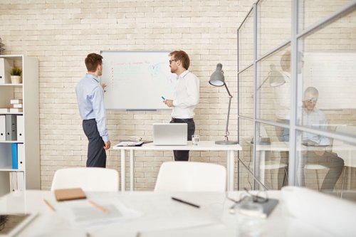 Earth Maya Magnetic Whiteboard 60x45cm Lacquered Steel Surf Aluminium Frame MA0207790