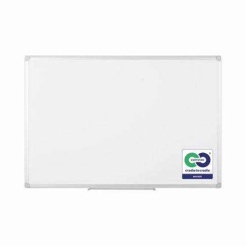 BQ11309 Bi-Office Earth Non-Magnetic Melamine Drywipe Board 900x600mm MA0300790