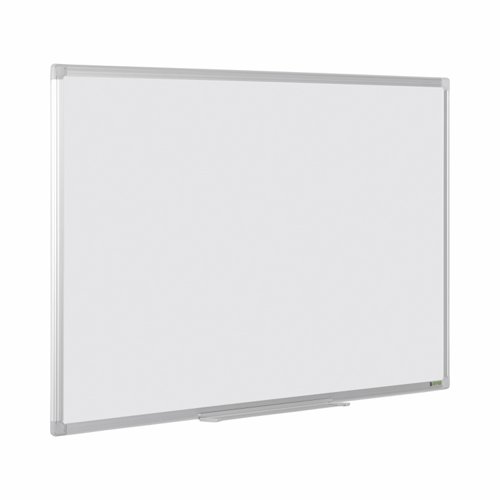 Bi-Office Earth-It Non Magnetic Melamine Whiteboard Aluminium Frame 1200x900mm - MA0500790 Bi-Silque