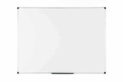 Langstane Magnetic Steel Drywipe Board (with pen tray) 1200x900mm White MA0507170