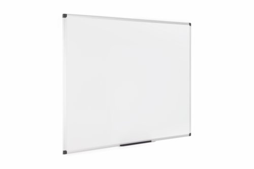 Bi-Office Maya Non Magnetic Melamine Whiteboard Aluminium Frame 1200x900mm - MA0512170