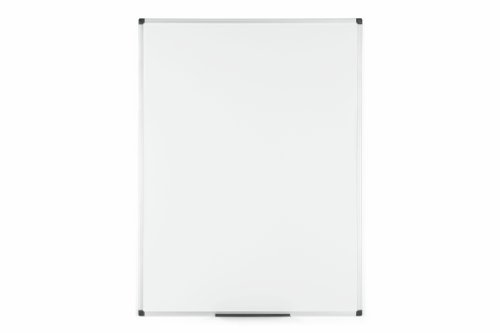 Bi-Office Maya Non Magnetic Melamine Whiteboard Aluminium Frame 1200x900mm - MA0512170 45739BS Buy online at Office 5Star or contact us Tel 01594 810081 for assistance