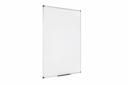 Bi-Office Maya Non Magnetic Melamine Whiteboard Aluminium Frame 1200x900mm - MA0512170 45739BS