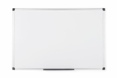 Bi-Office Maya Magnetic Lacquered Steel Whiteboard Aluminium Frame 1500x1200mm - MA1207170 Drywipe Boards 45760BS