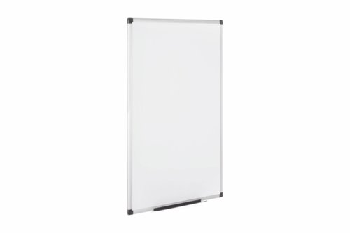 Bi-Office Maya Non Magnetic Melamine Whiteboard Aluminium Frame 2400x1200mm - MA2112170 Drywipe Boards 45809BS