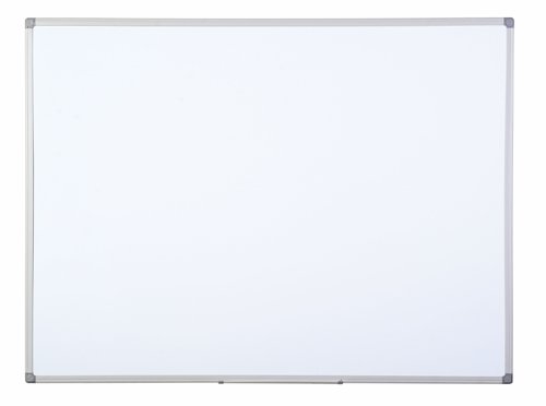 BiOffice Aluminium Finish Drywipe Board 600x450mm MB0412186 Drywipe Boards NB6111