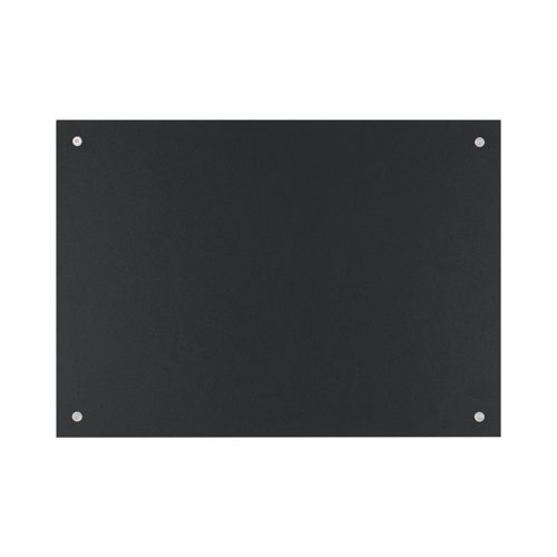 Bi-Office Frameless Square Chalkboard - A2 - Non-Magnetic Surface, Square Corners Board