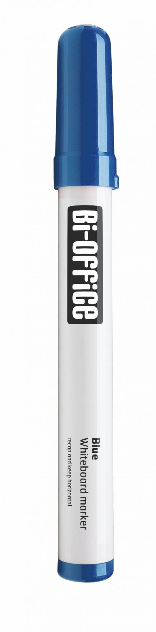 Bi-Office Dryerase Whiteboard Marker Bullet Tip Blue (Pack 10)
