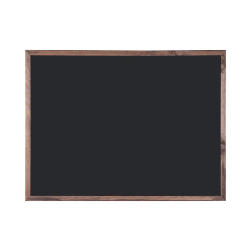Bi-Office Transitional Chalkboard - 1200 x 900 mm - Non-Magnetic Surface, Wood Frame