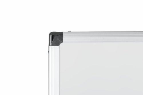 Bi-Office Revolver Double Sided Magnetic Whiteboard Laquered Steel Aluminium Frame 1200x1200mm - QR0303  49288BS