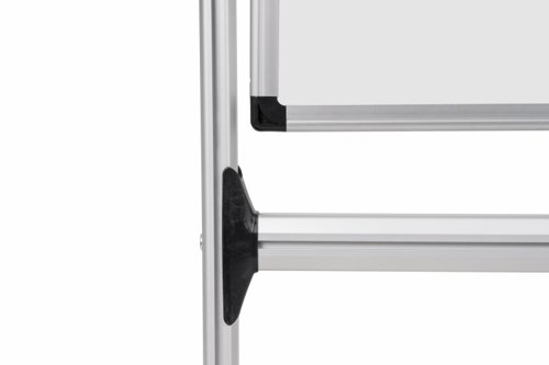 Bi-Office Earth-It Mobile Whiteboard Non Magnetic 1500x1200mm Silver - RQR0421