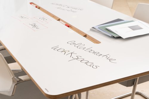 55777BS | The ARCHYI. Douro Meeting Table has a simplistic design, with a high gloss HPL surface, that will allow you to use as a dry wipe surface, for jotting down quick notes with dry wipe markers. The fact that this surface is high gloss, it is also easy to clean and maintain clean. This meeting table will combine nicely in most meeting room environments, especially when these have modern, contemporary furniture. The meeting table structure, is in chromed round tubular steel, giving an interesting contrast to the enriched wood details.