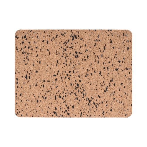 Eco Frameless Cork Board, Double-Sided Cork and Cork with Black Eva, Rectangular 40 x 30 cm