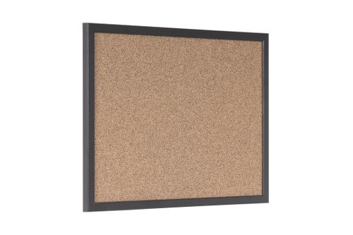 Bi-Office Essentials Techcork Noticeboard Black Frame 60x45cm SF142209169 | Bi-Silque